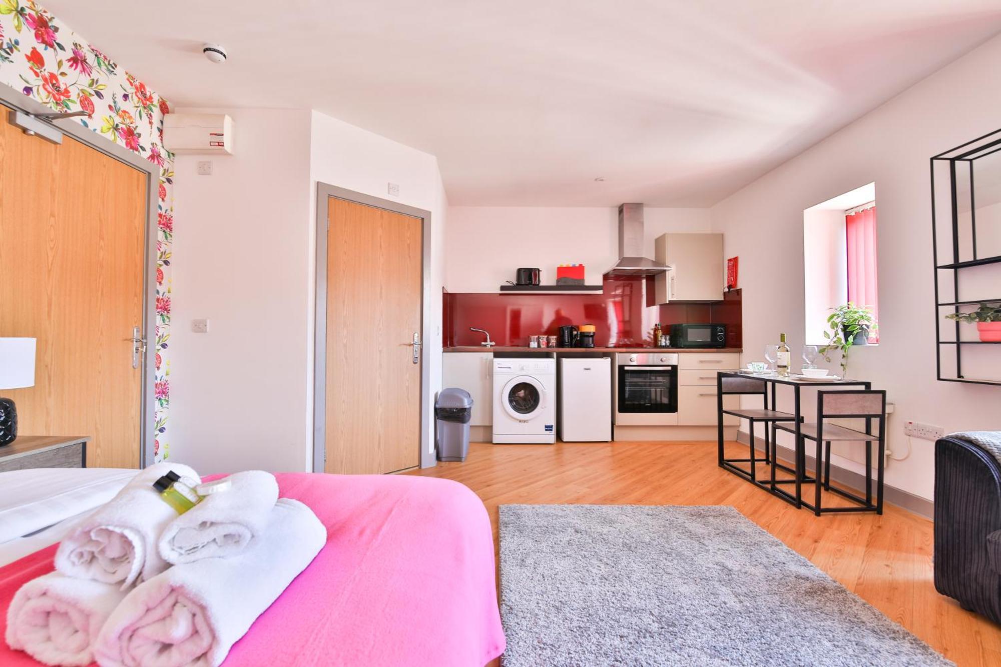 Princess Lofts City Centre Studios With Nespresso Coffee Machines & New Fast Wifi By Stayright Swansea Quarto foto